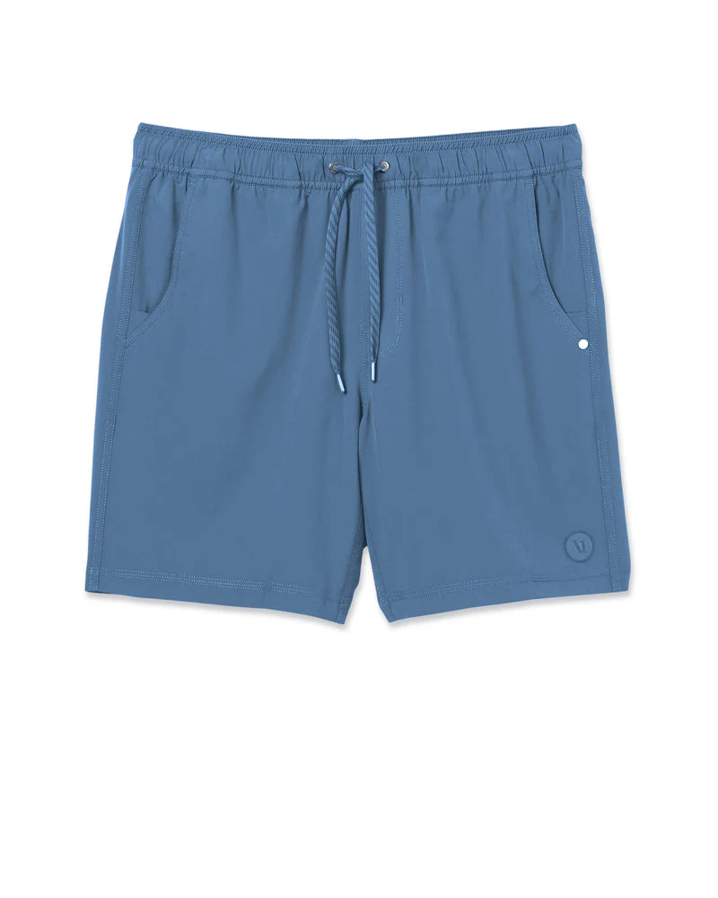 Vuori Kore Short Lined 7" - Pool Blue Tonal - Image 4