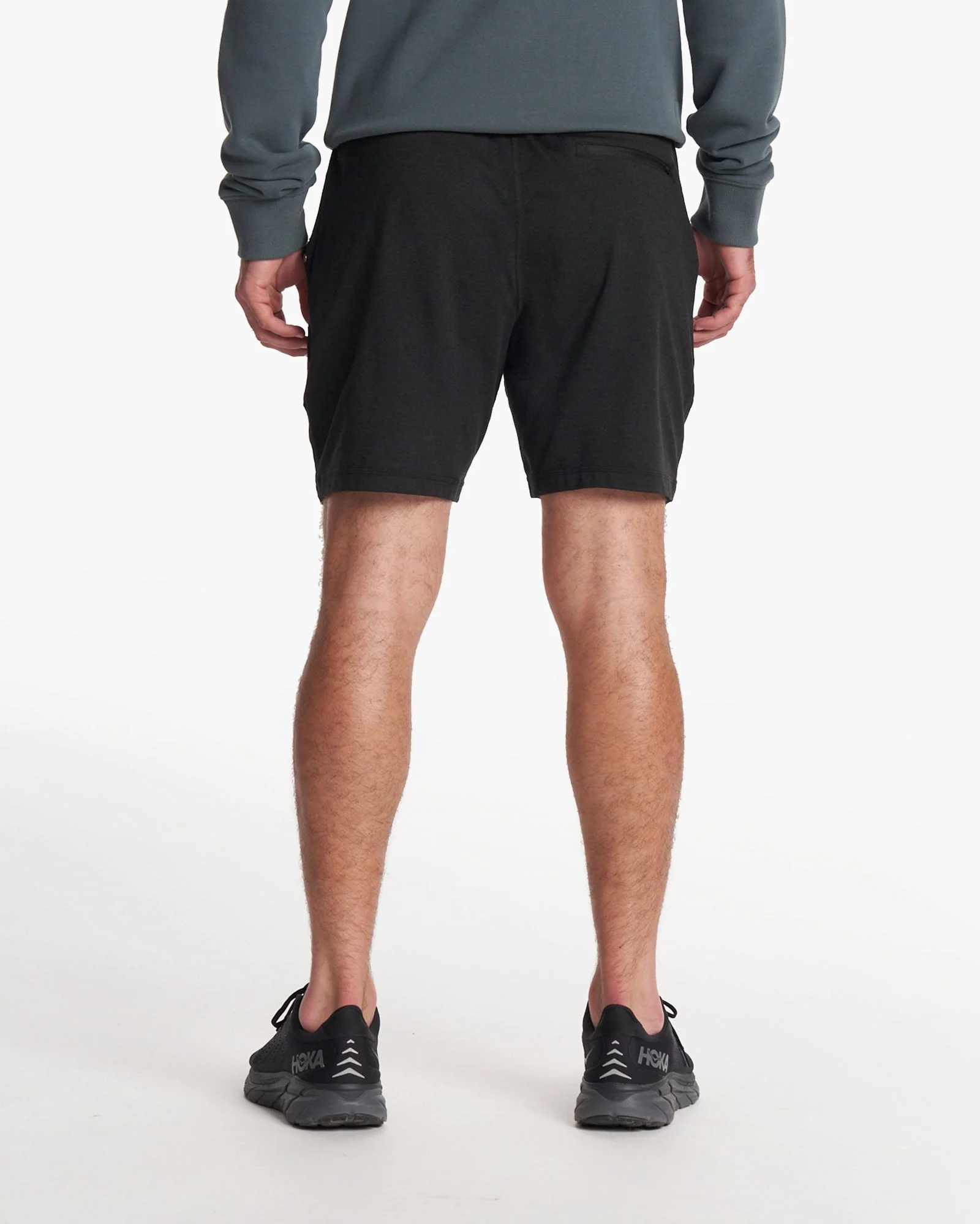 Vuori Ponto Short - Black Heather - Image 3