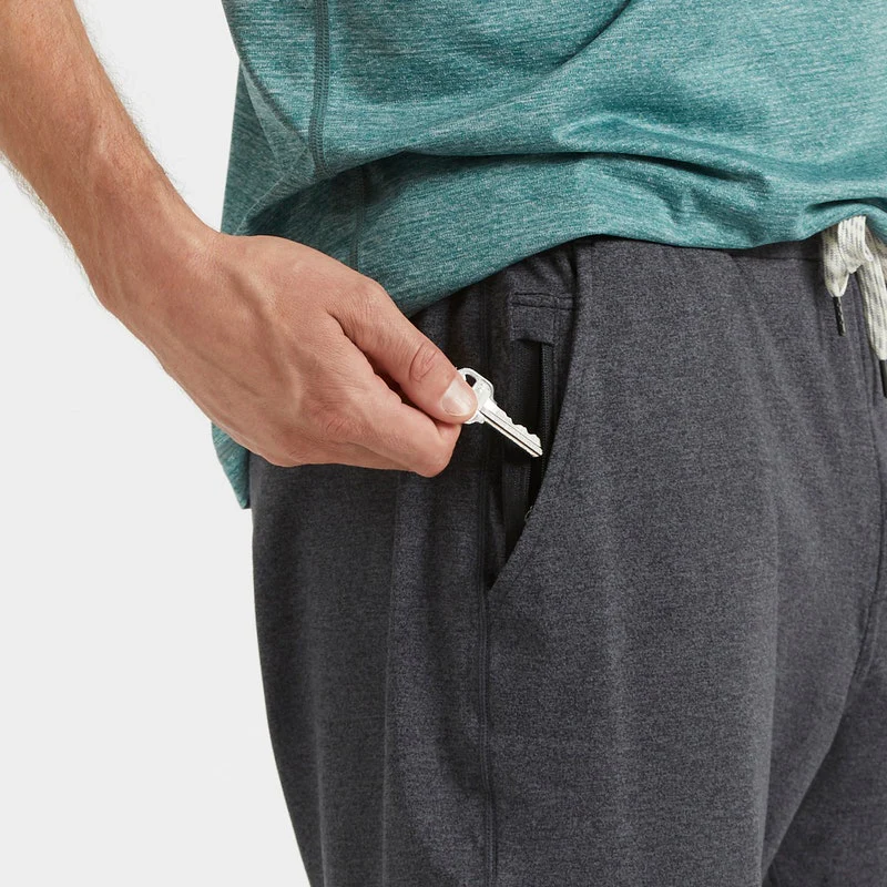 Vuori Ponto Short - Charcoal Heather - Image 4