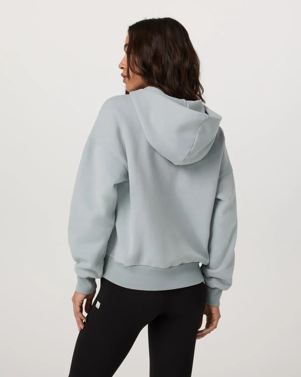 Vuori Restore Relaxed Half Zip Hoodie - Blue Haze - Image 2