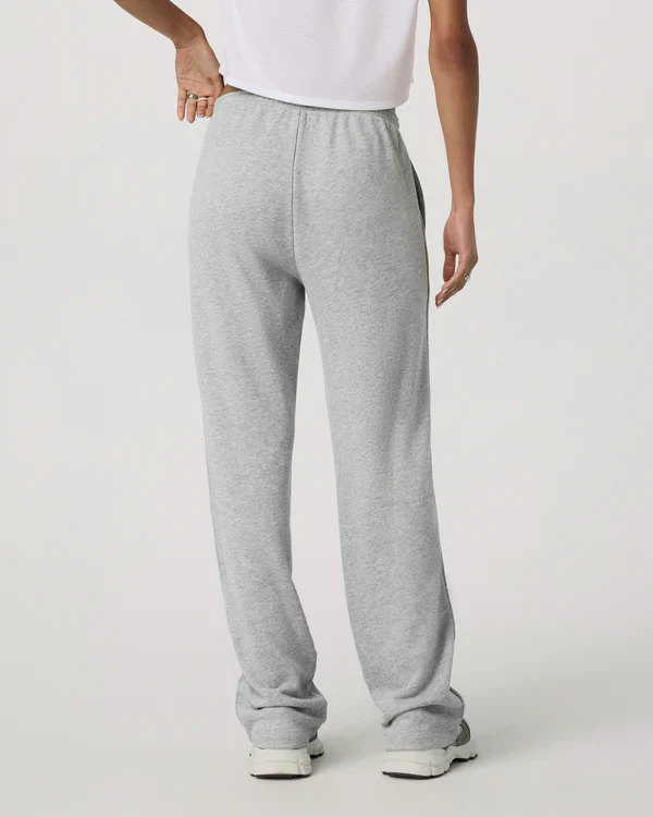 Vuori Sedona Straight Leg Sweatpant - Light Heather Grey - Image 3