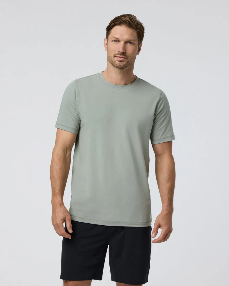 Vuori Tuvalu Tee - AGAVE GREEN