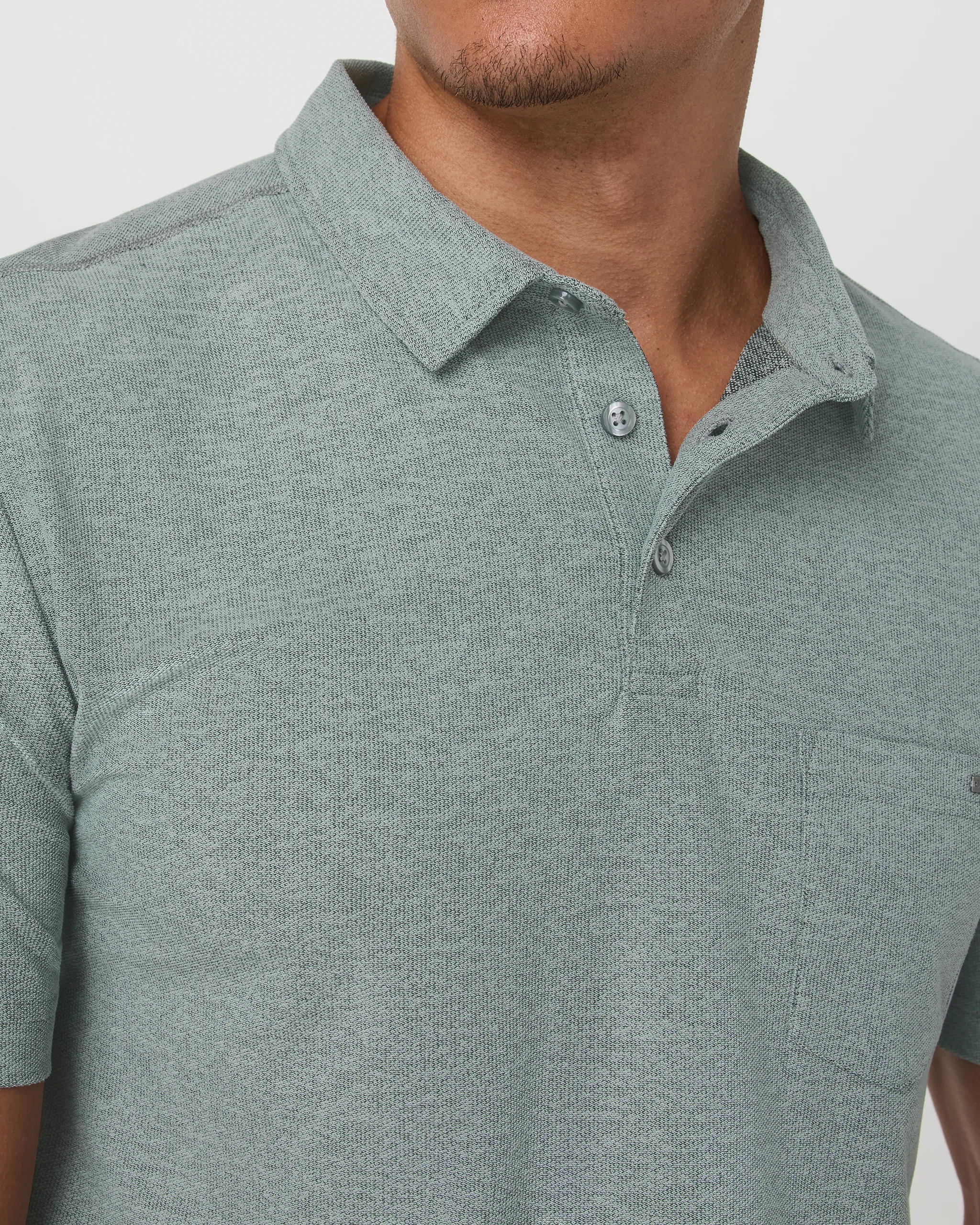Vuori Men's Ace Polo - Slate Rock - Image 3