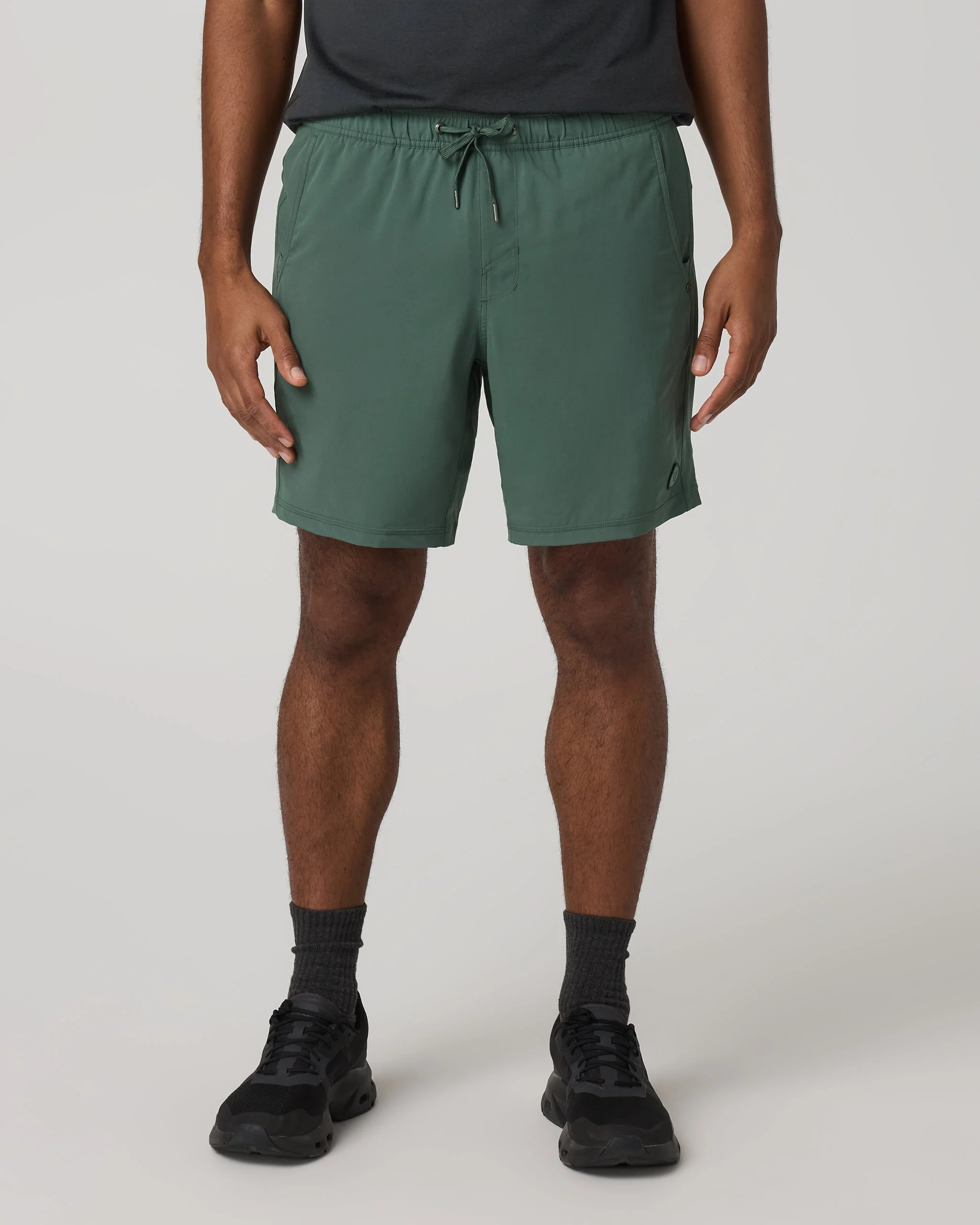 Vuori Men's Kore Short - Agate Green Tonal - Image 2