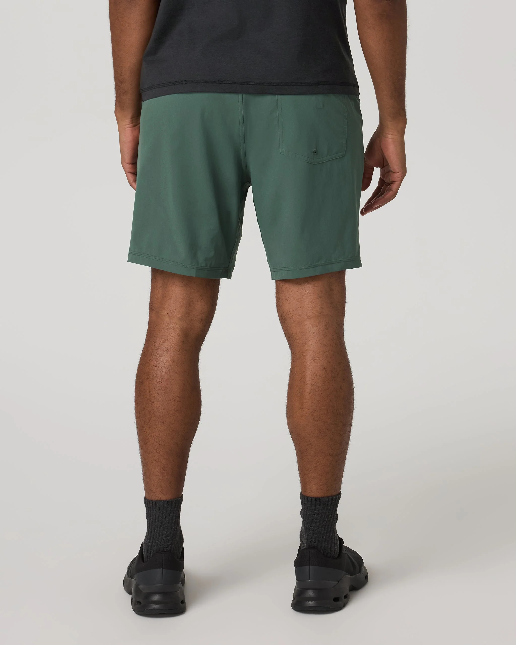 Vuori Men's Kore Short - Agate Green Tonal - Image 3