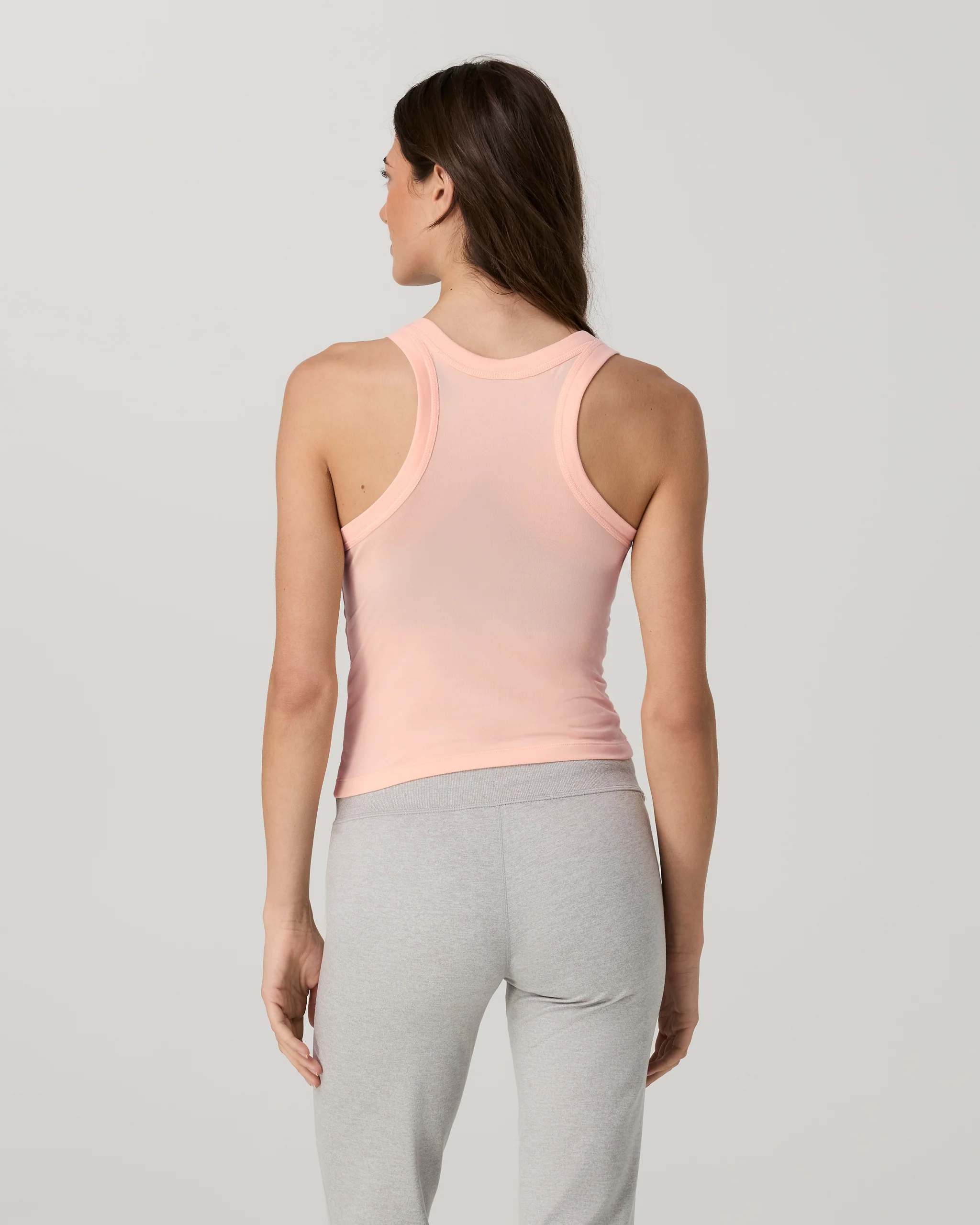 Vuori Women's Energy Racerback Tank - Light Peach - Image 2