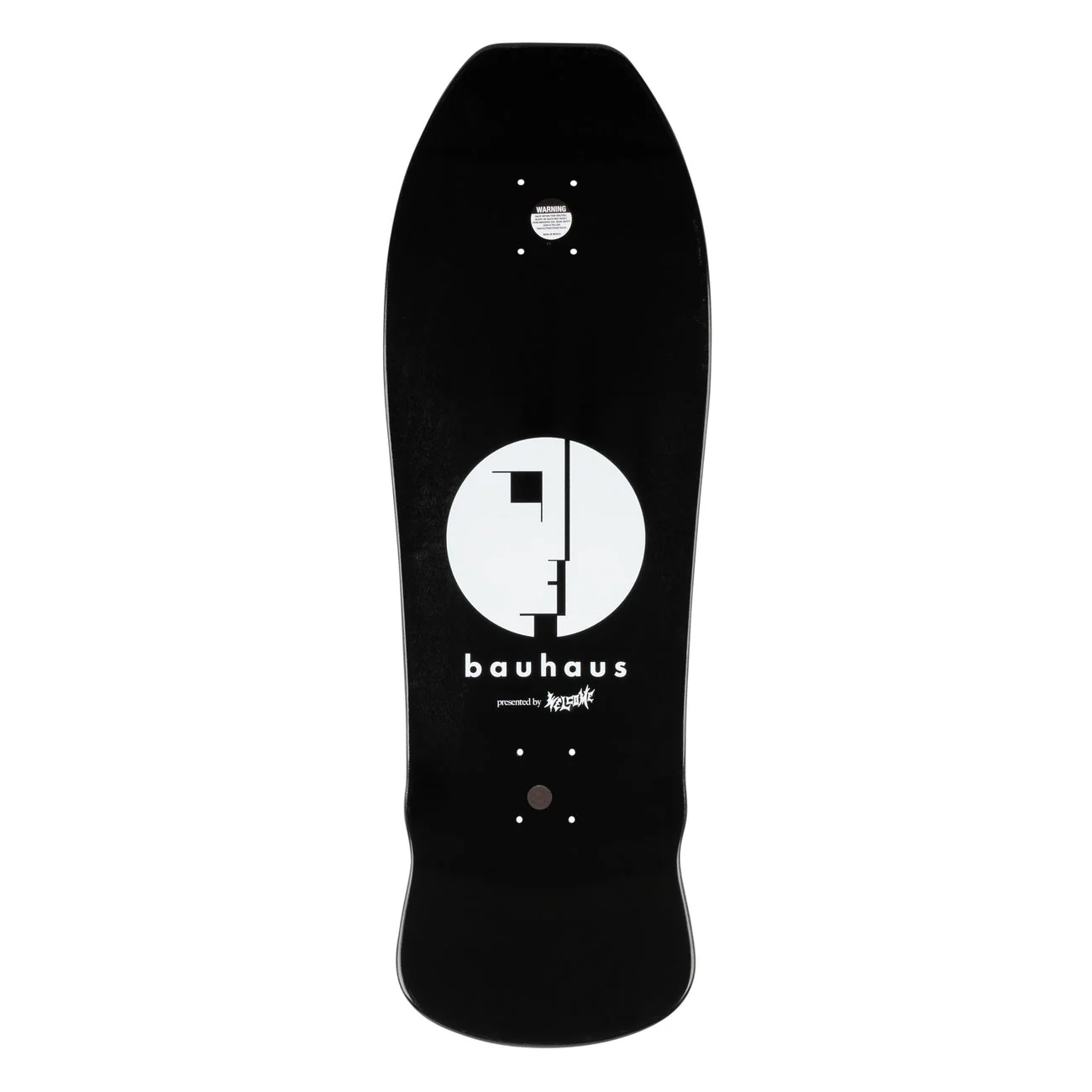 Welcome Bauhaus Mask on Early Grab 10" Deck - BLACK DIP - Image 2