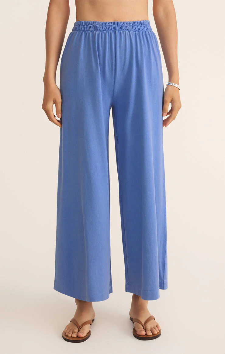 Z-Supply Scout Jersey Pant - Bay Blue - Image 3