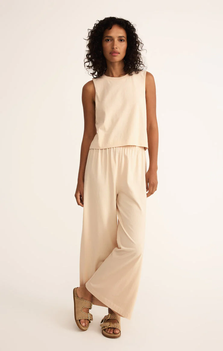 Z-Supply Scout Jersey Pant - Panna Cotta - Image 3