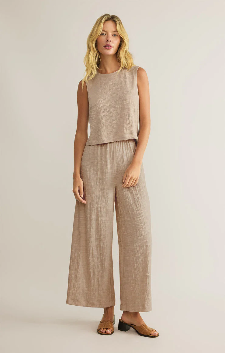 Z-Supply Sloane Textured Slub Top - Parchment