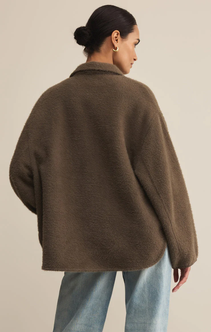 Z-Supply Bronx Sweater Knit Jacket - Tavern - Image 2