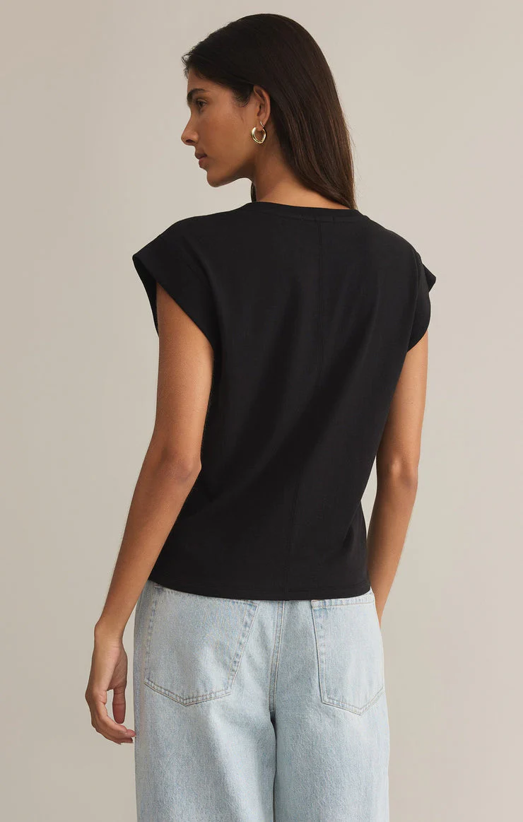 Z-Supply Camino Tee - BLACK - Image 2