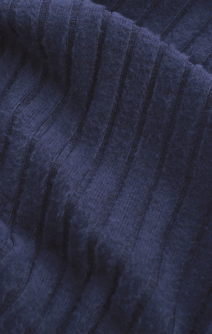 Z-Supply Dawn Smocked Rib Pant - Blue Sapphire - Image 3