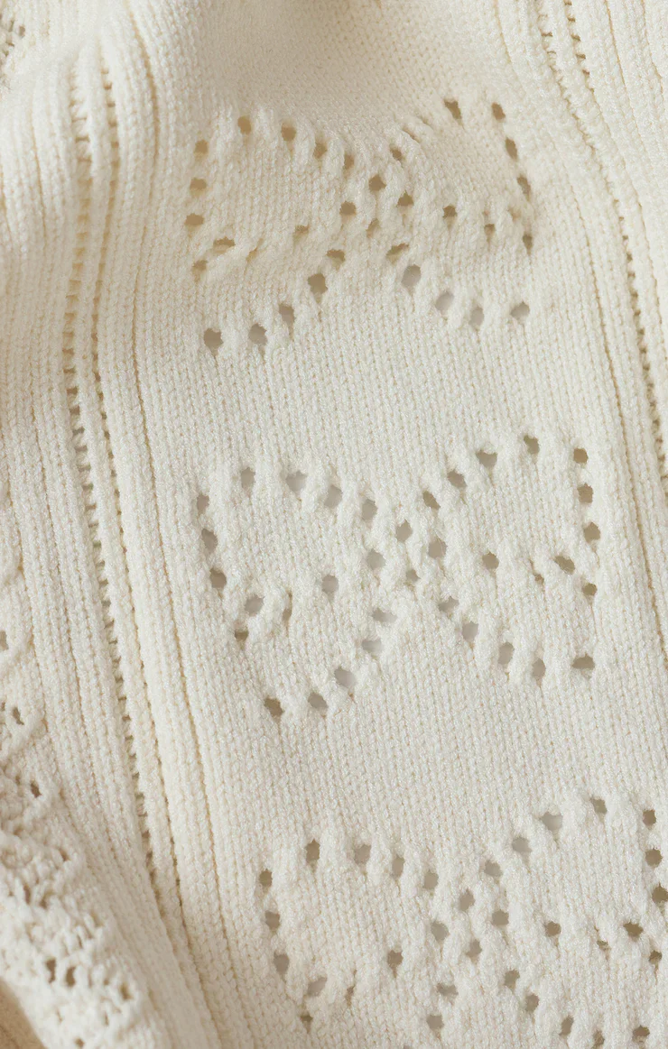 Z-Supply Gema Pointelle Cardigan - Cloud - Image 4