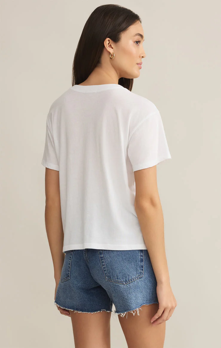 Z-Supply Go To Tee - WHITE - Image 2