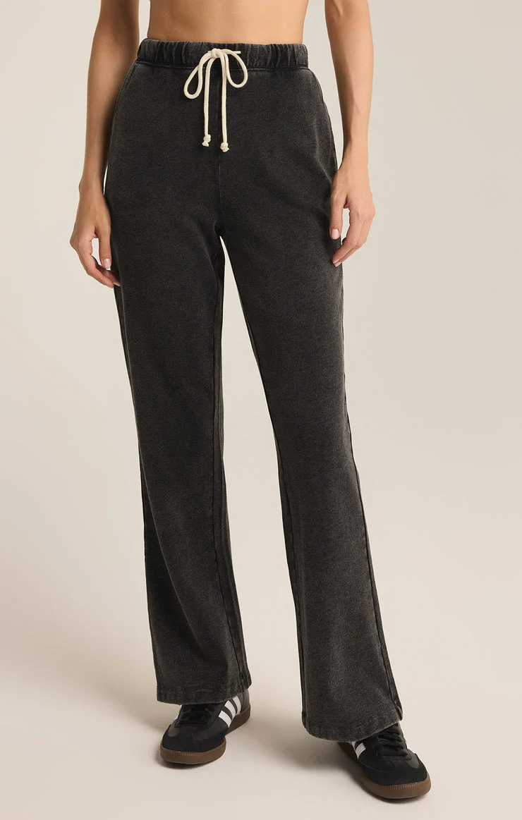 Z-Supply Hunter Knit Denim Pant - VINTAGE BLACK