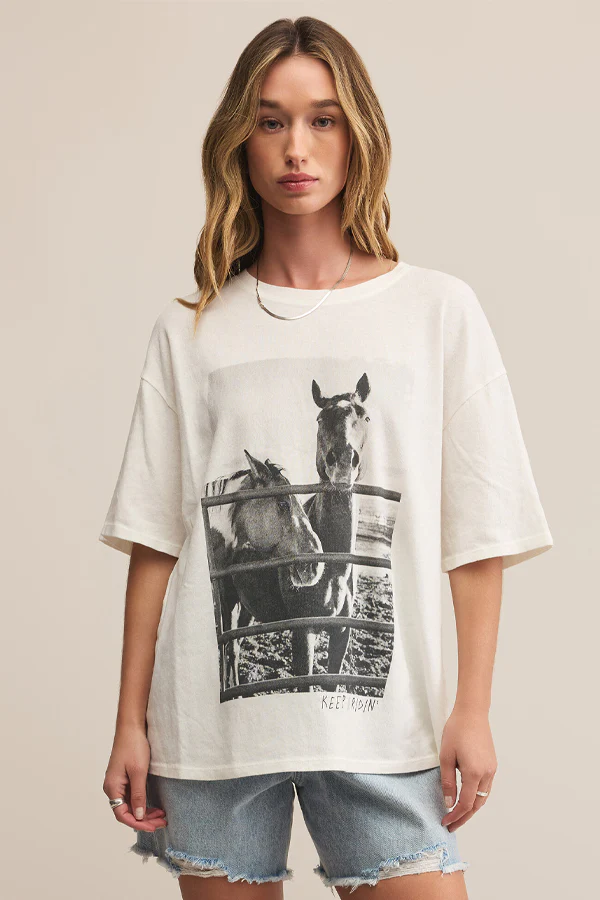 Z-Supply Keep Ridin Socal Tee - SEA SALT