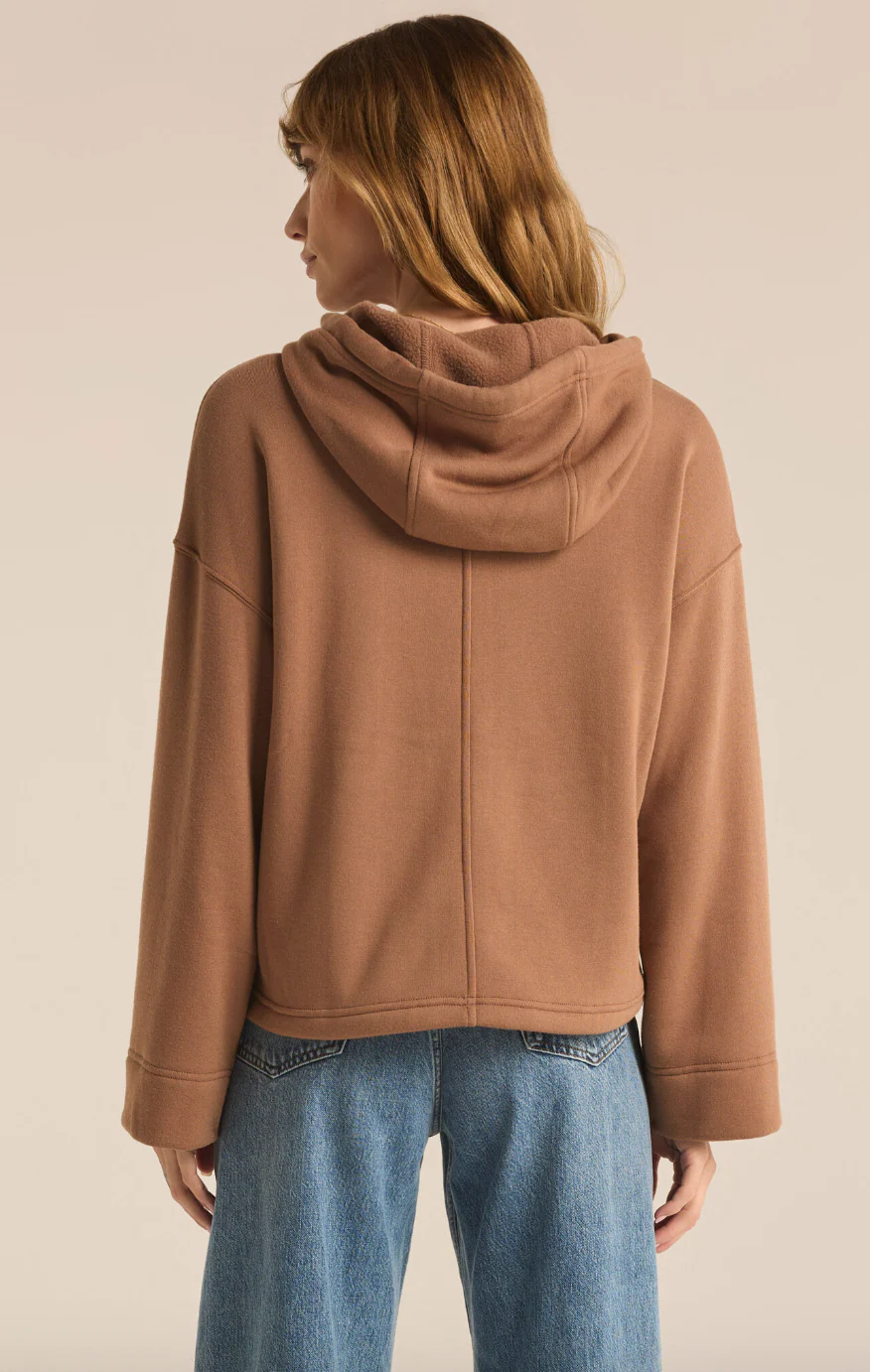 Z-Supply Lift Off Hoodie - CAMPFIRE - Image 2
