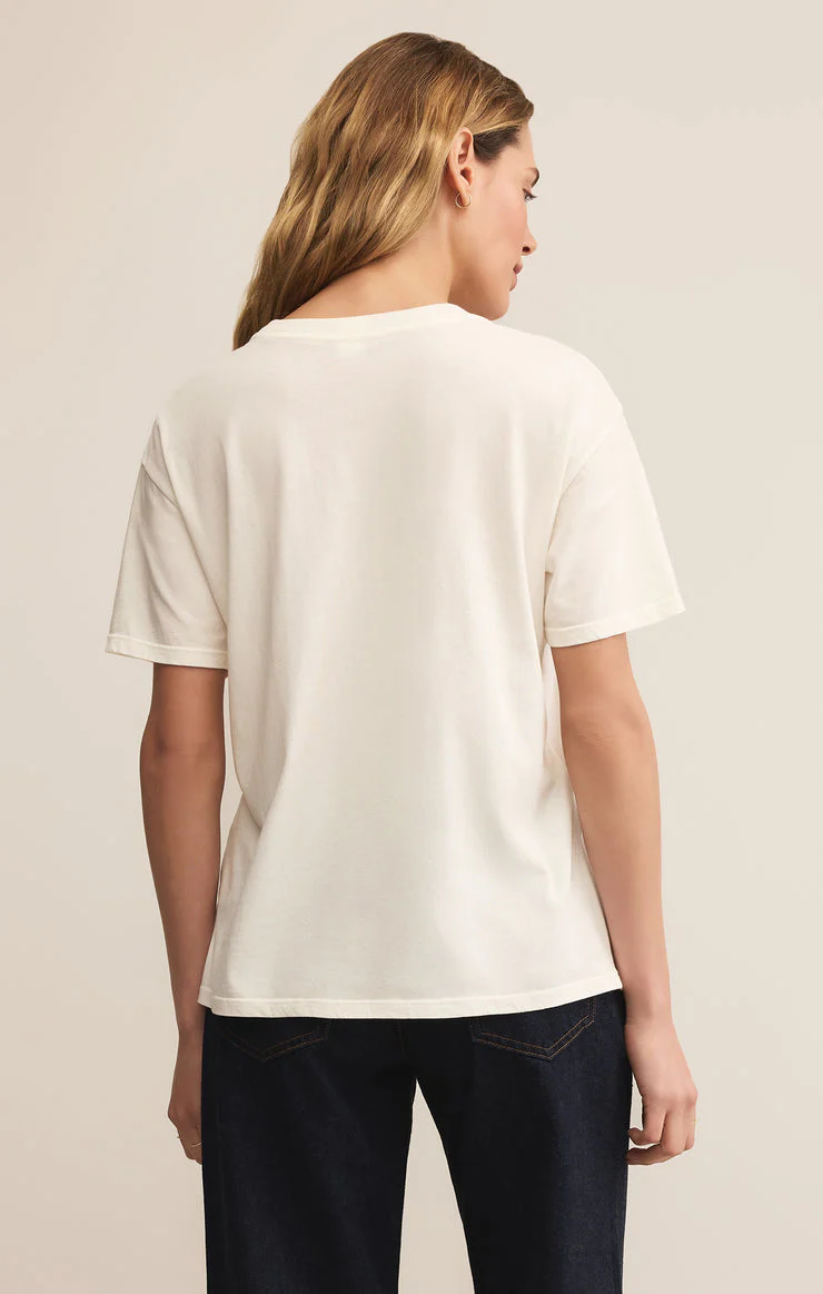 Z-Supply Love Boyfriend Tee - Sea Salt - Image 2