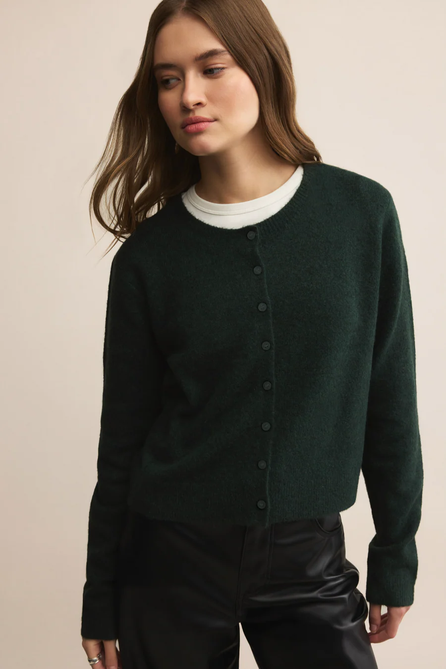 Z-Supply Medina Cozy Cardigan - Garland Green - Image 2