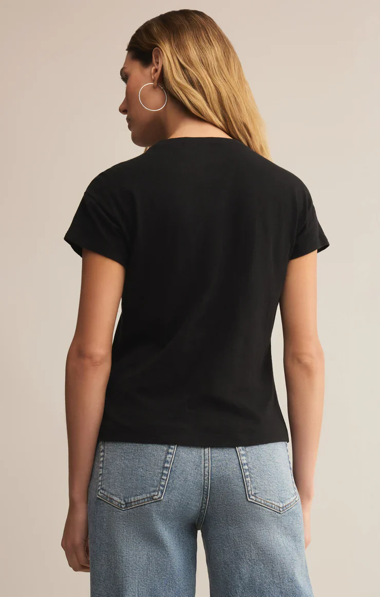 Z-Supply Modern Slub Tee - Black - Image 3
