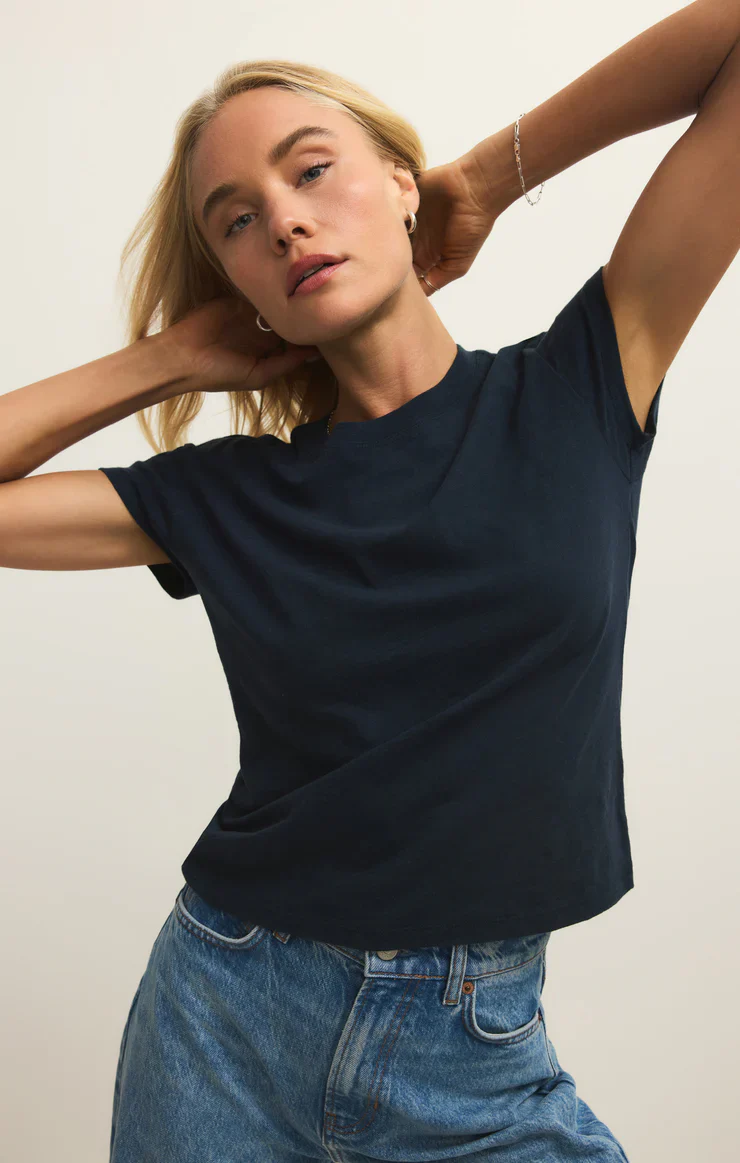 Z-Supply Modern Slub Tee - Eclipse - Image 3