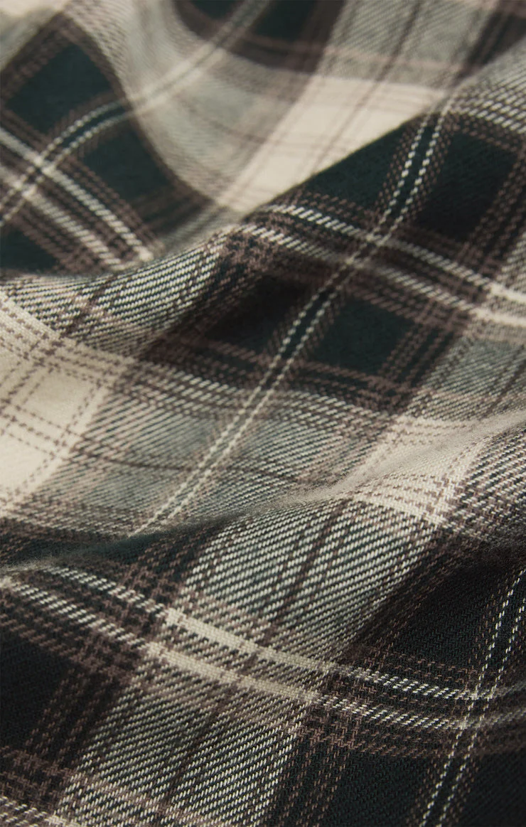 Z-Supply River Plaid Button Up - Garland Green - Image 4