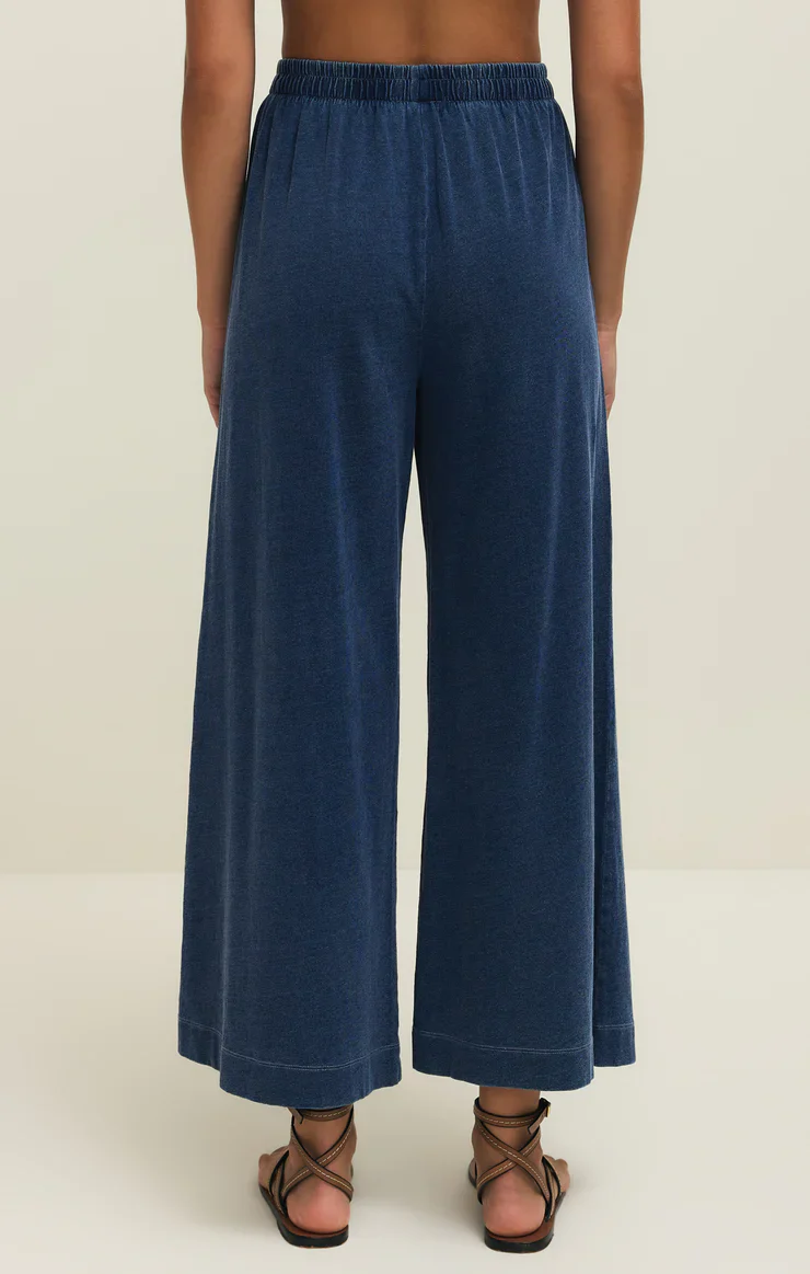 Z-Supply Scout Jersey Denim Pant - Indigo - Image 2
