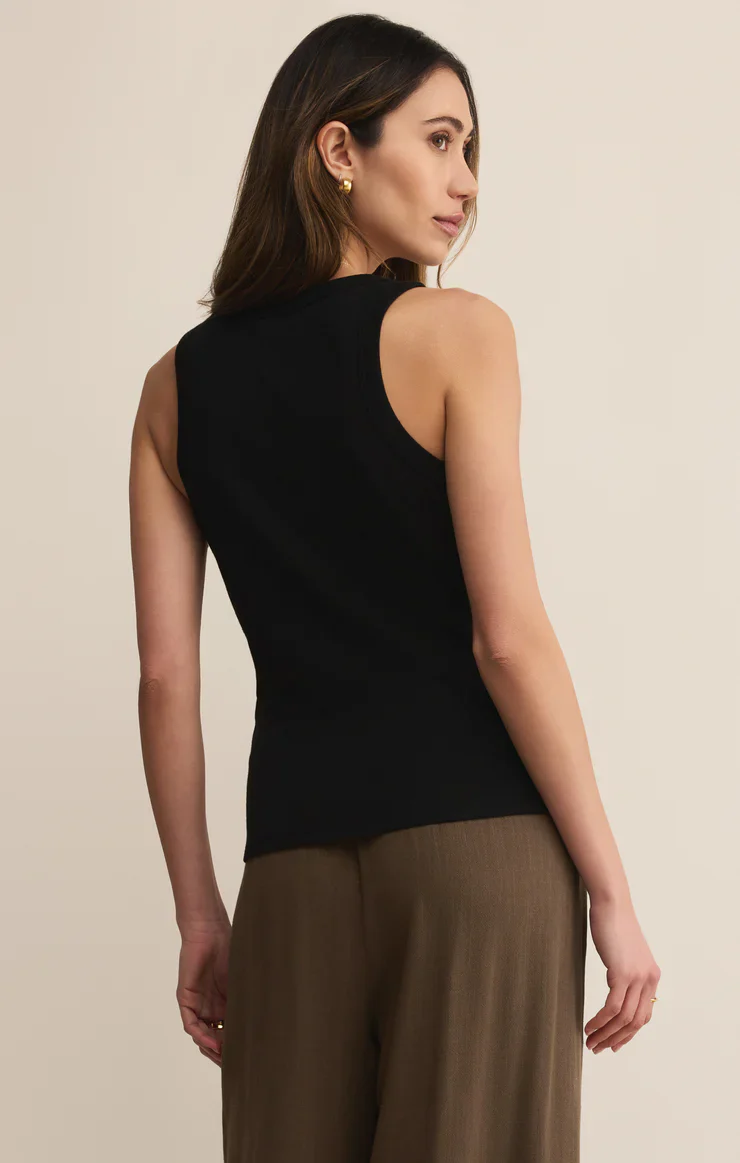 Z-Supply Select Airy Tank - Black - Image 3