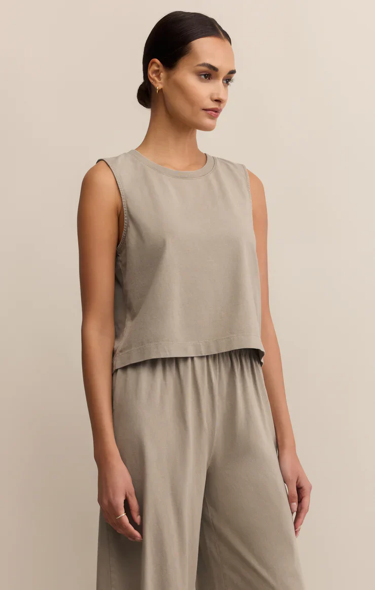 Z-Supply Sloane Cotton Jersey Tank - Retreat