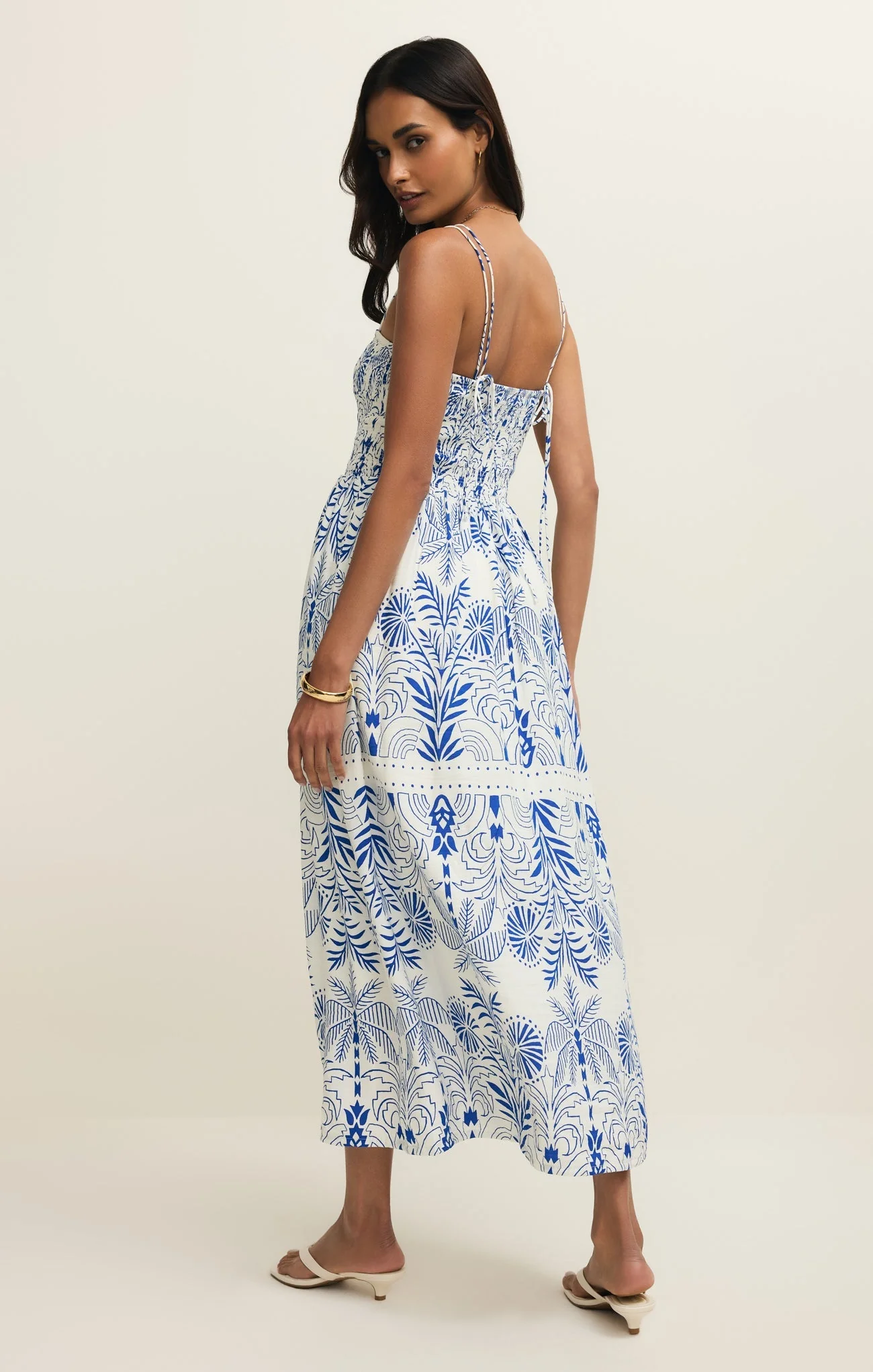 Z-Supply Women's Nadine Palm Dress - Nautical - Image 2