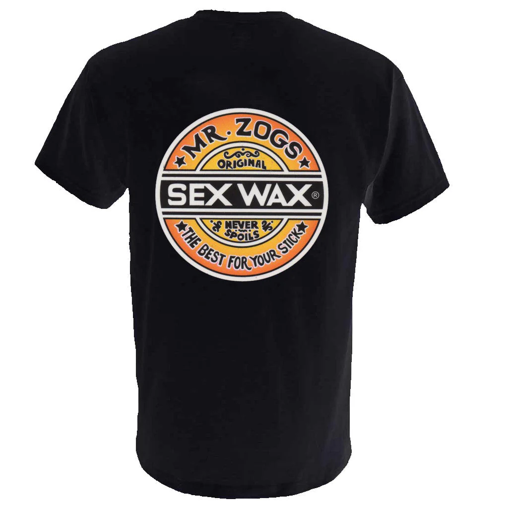 ZOG INDUSTRIES Sexwax Fade Men's Short Sleeve Tee - BLACK